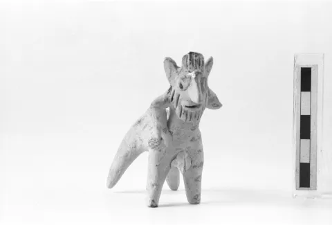 Handmade figurine of a centaur (cat. no. T 3522) 