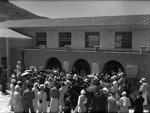 Dedication of Museum, 29 April 1934: Ada Small Moore