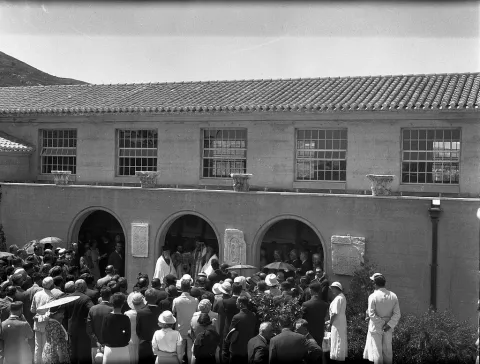 Dedication of Museum, 29 April 1934: Priests' eulogy